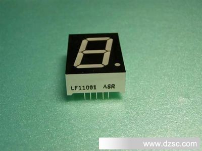 1英寸共陰單位LED數碼管紅光數碼在維庫電子市場網的應用與優勢